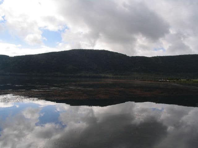 Reflection on Fish Lake