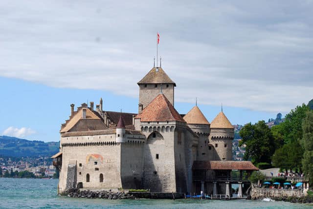 Castle on Lake Geneva