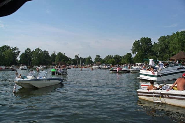 Boating at Vitale Park on Conesus Lake