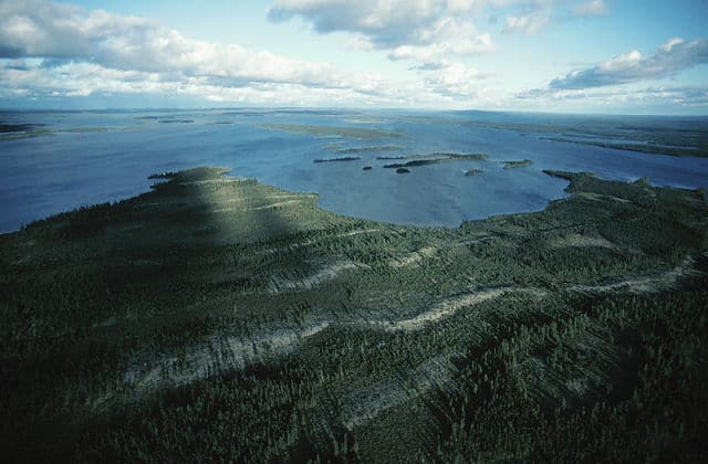 Lake Ontario Aerial View