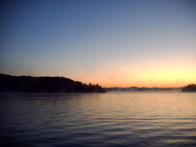 Dawn on Broken Bow Lake