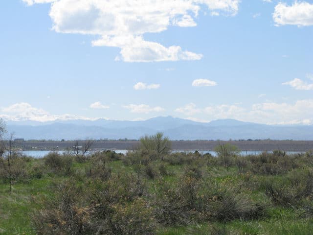 Clouds and Blue Sky at Cherry Creek Reservoir