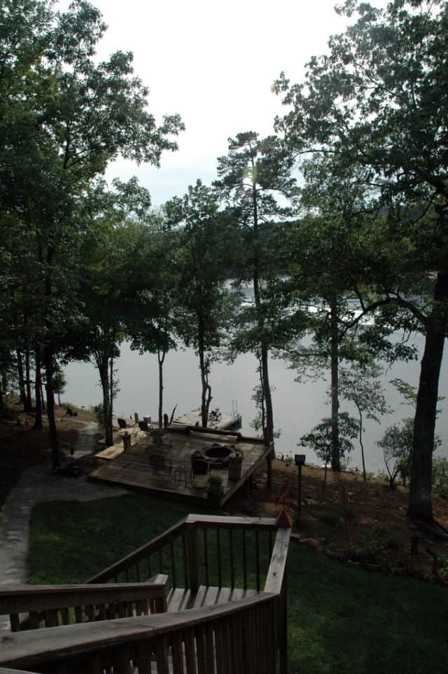 Dock and Shore View at Lake Wedowee