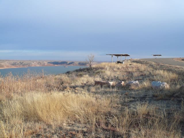 View of Lake Meredith